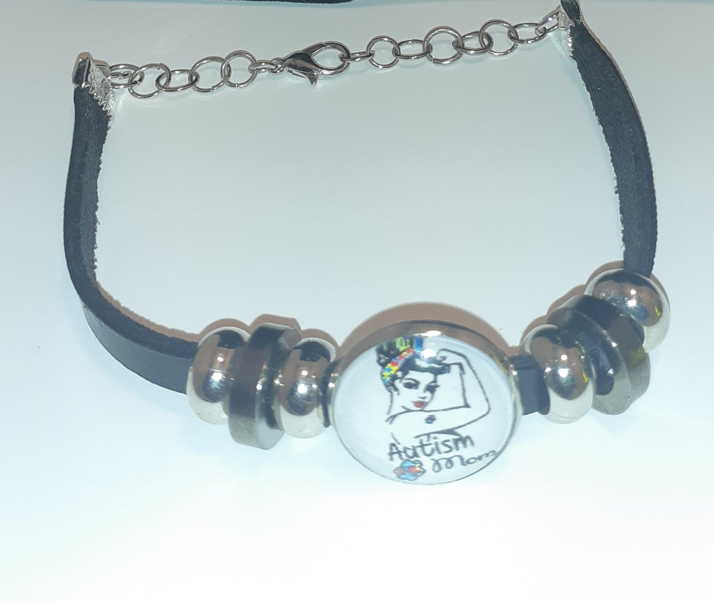 Autism Mom Necklace and Bracelet set
