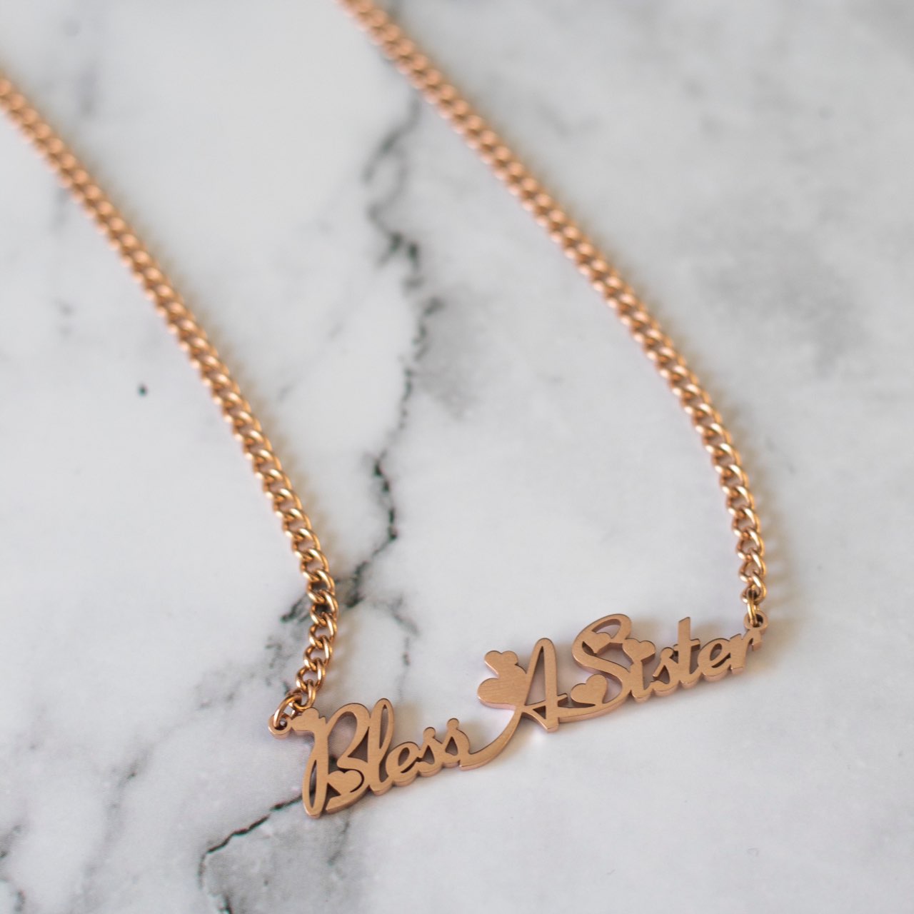 Bless A Sister Heart Necklace