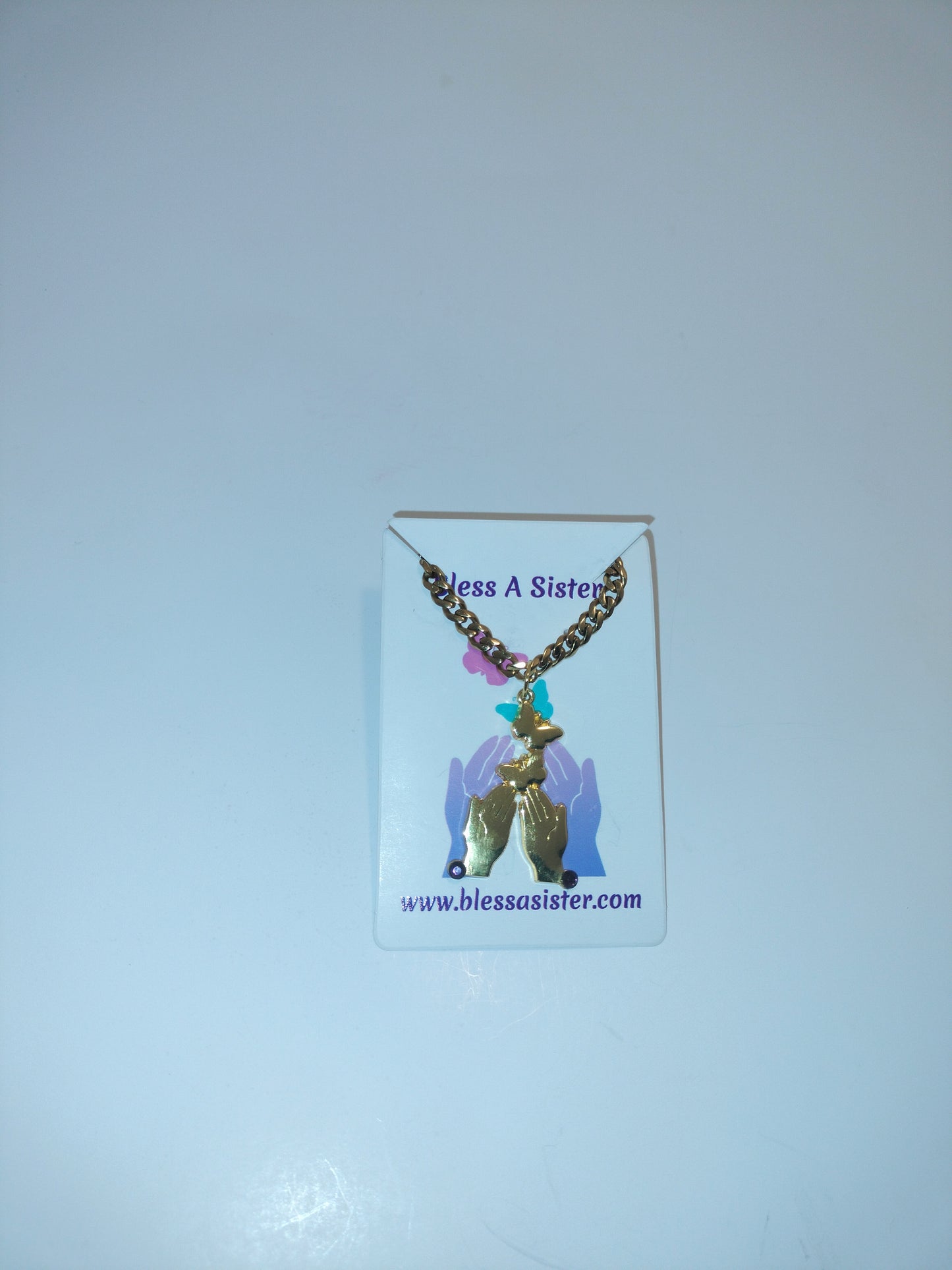 Bless A Sister Purple Passion Necklace
